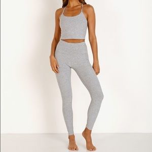 beyond yoga spacedye legging & tank set XS